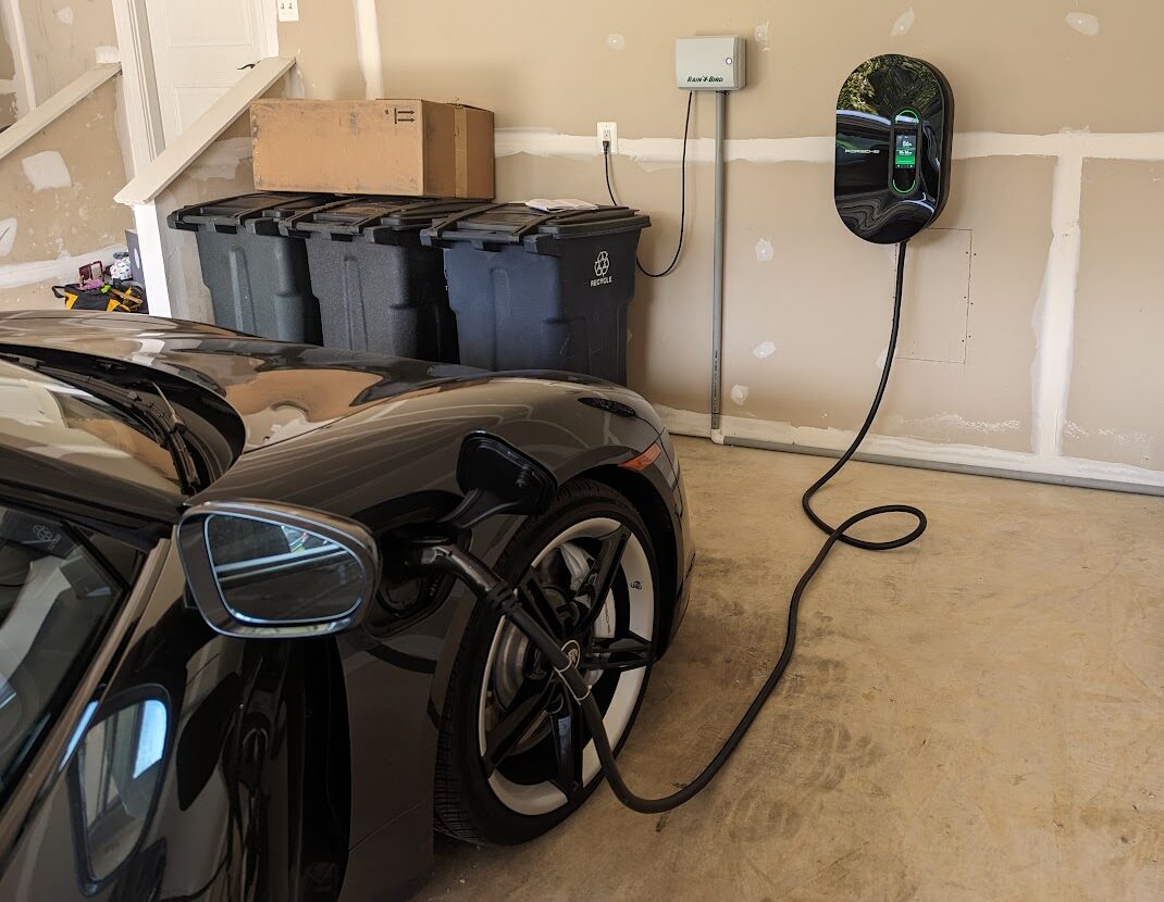 EV Charger Installation Middletown DE setup