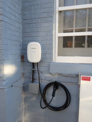 EV Charger Installation Milton DE setup