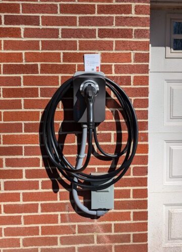 EV Charger Installation Timonium MD station