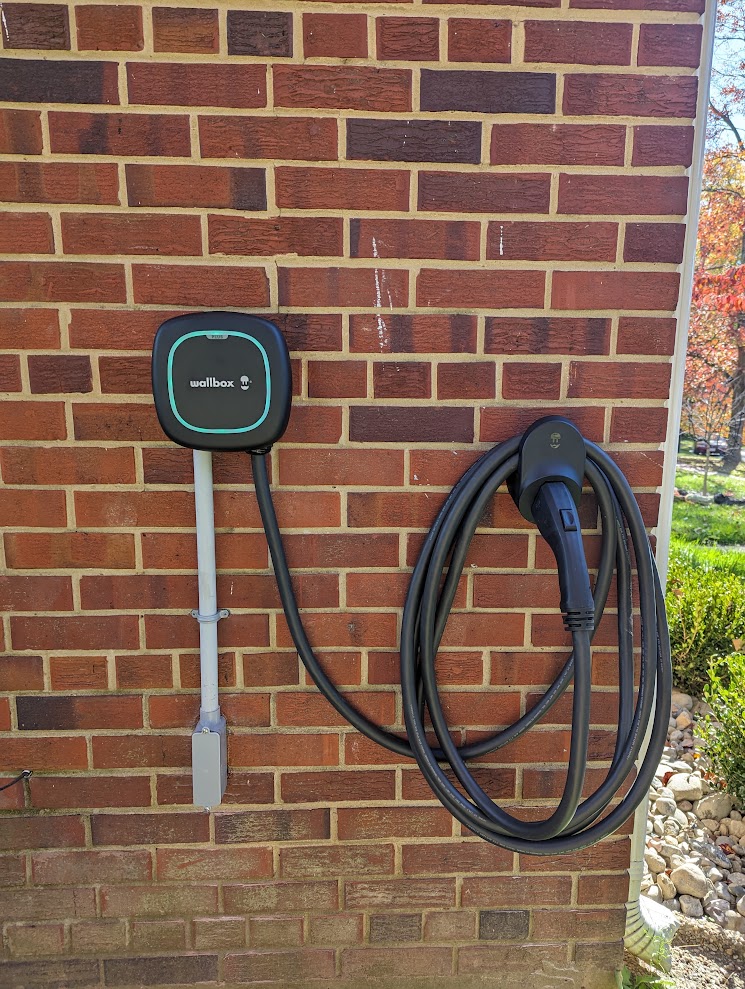 EV Charger Installation Leesburg station